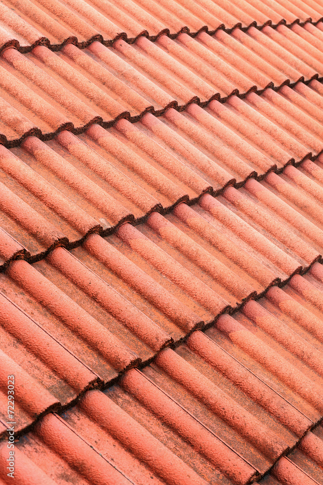 red roof tile red roof tile