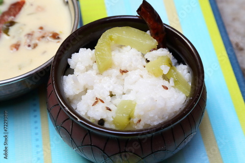 Jeera rice - long-grain basmati rice flavoured with fried cumin 