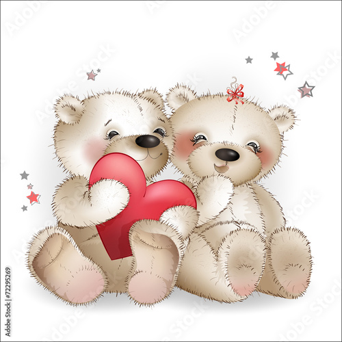 Bear with heart