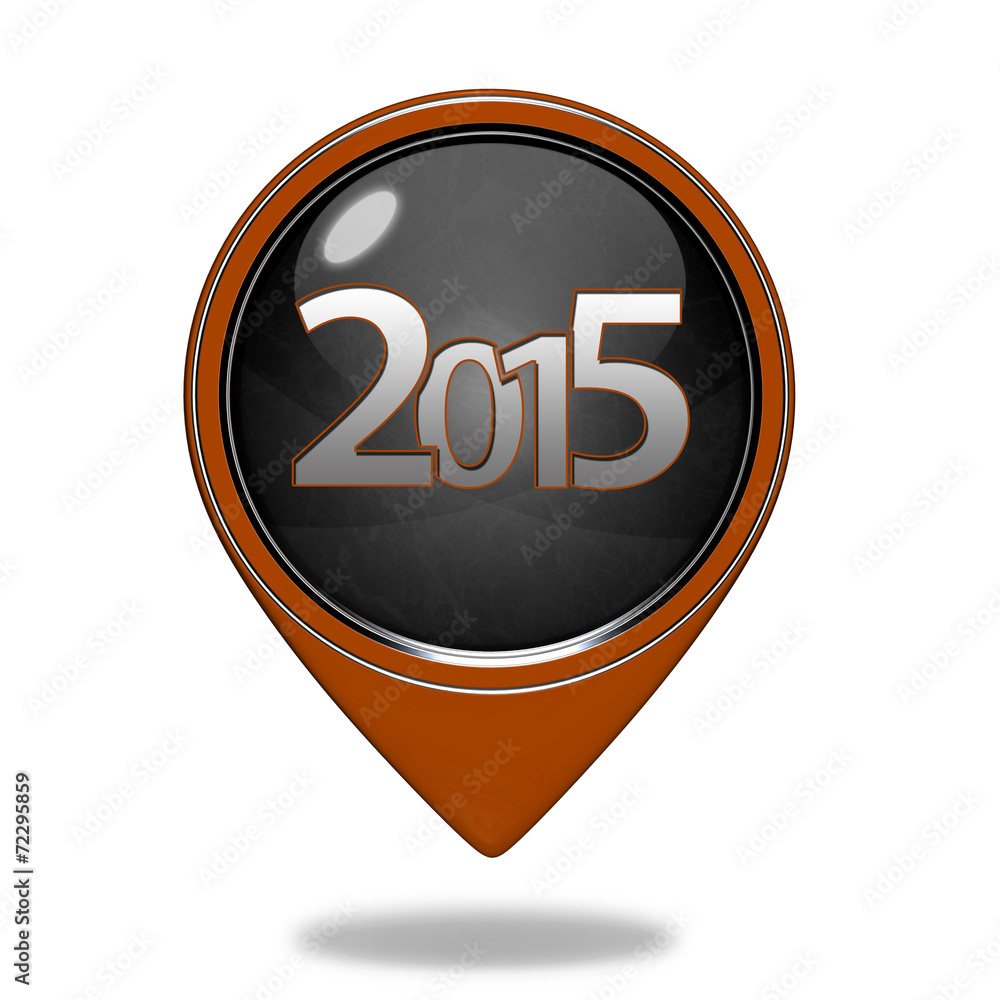 2015 pointer icon on white background 2015 pointer icon on white background