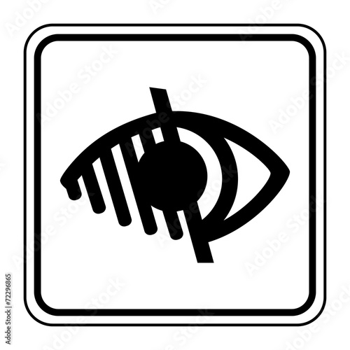 Logo personne handicapée.
