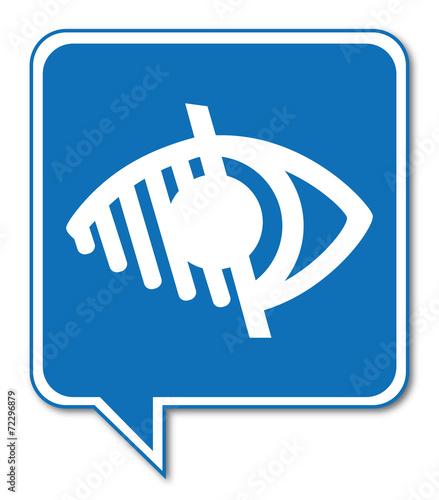 Logo personne handicapée.