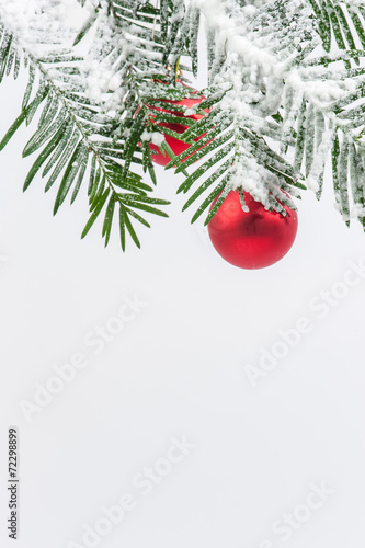 Weihnachtliche Grusskarte