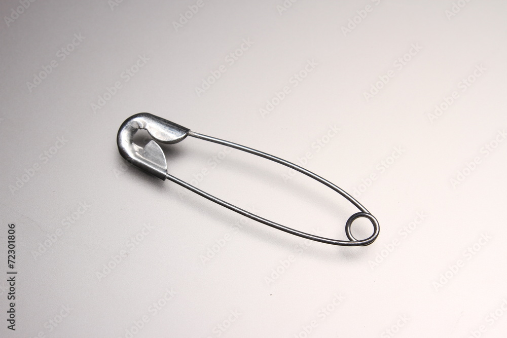 One safety pin One safety pin