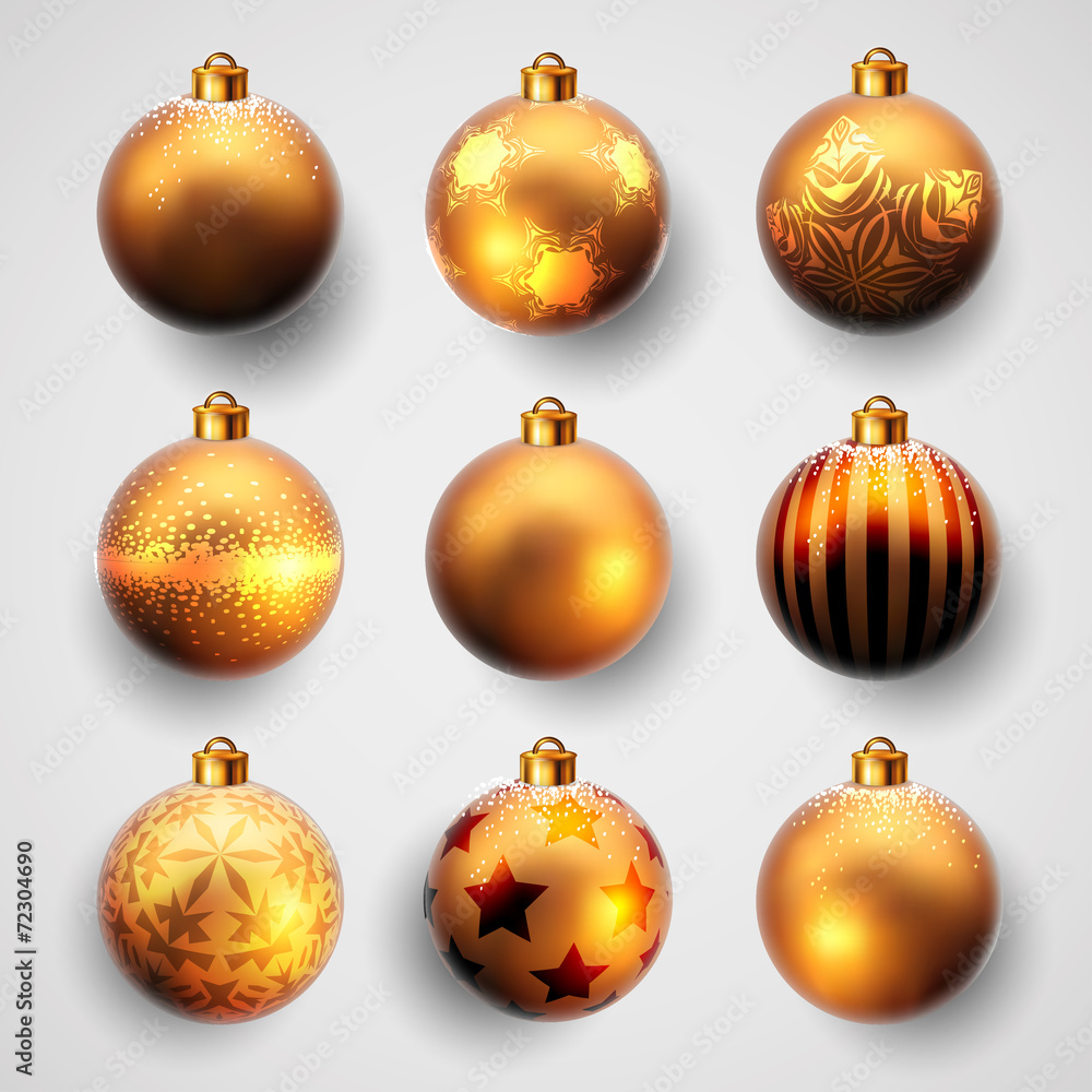 Christmas balls design Christmas balls design