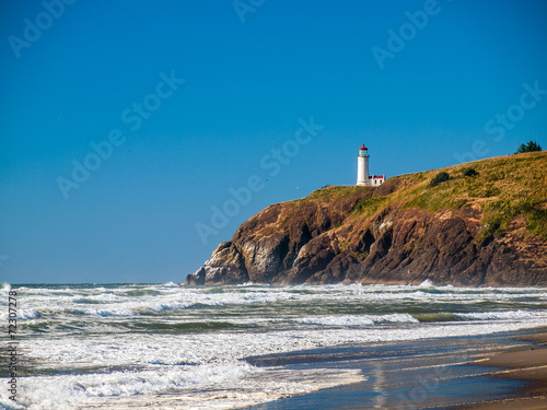 North Head Lighthouse on the Washington Coast USA