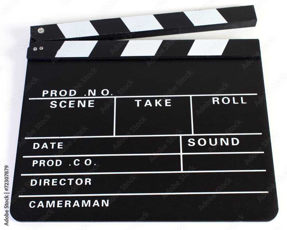 Obraz premium Filmklappe