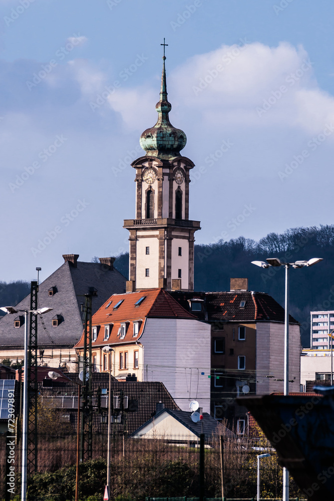Fototapeta premium Kirche- Versöhnungskirche in Völklingen