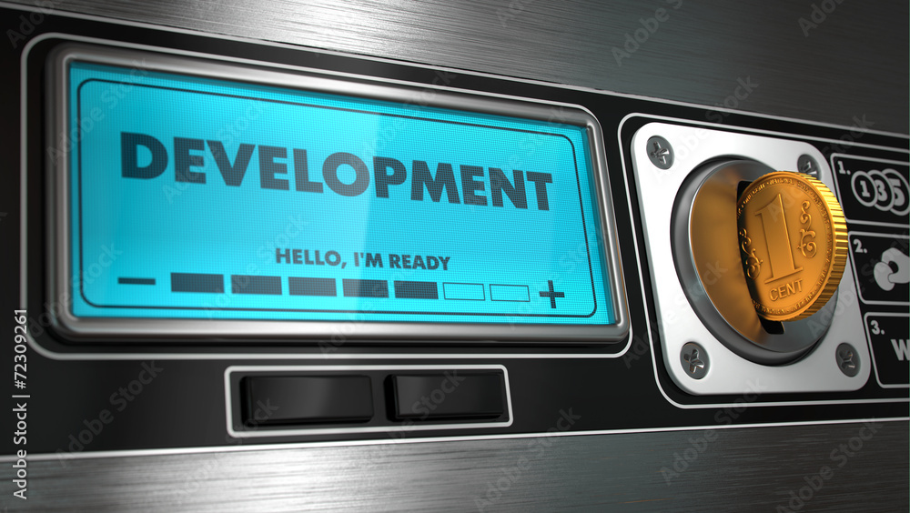Development on Display of Vending Machine. Development on Display of Vending Machine.