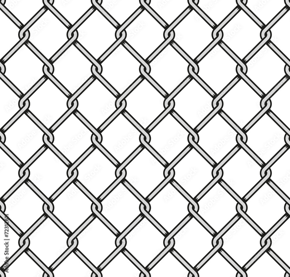 Fototapeta premium Steel Wire Mesh Seamless Background.