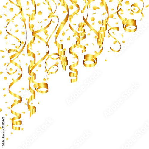 299 Gold Streamers Background Stock Photos, High-Res Pictures, and