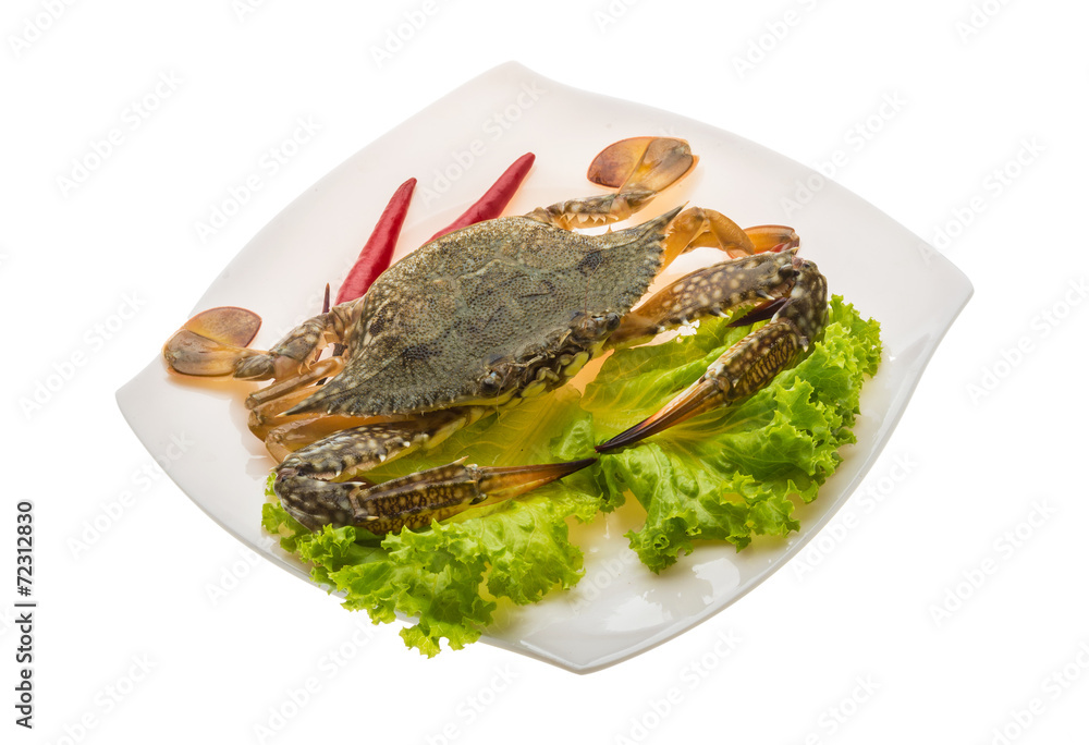 Raw crab Raw crab