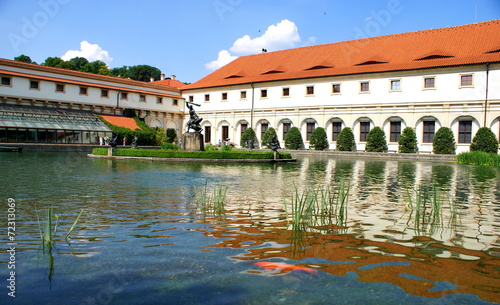 Wallenstein Palace Prague and his garden