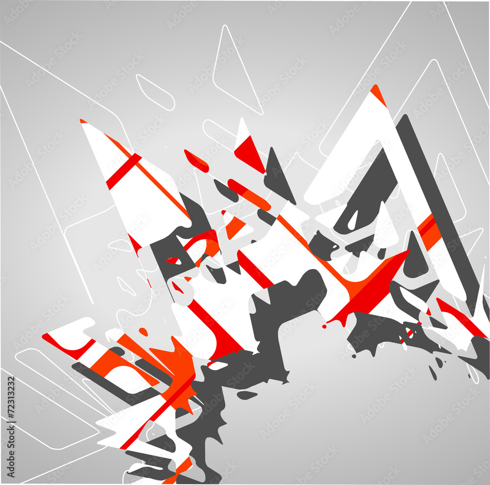 Futuristic background, geometric illustration. Futuristic background, geometric illustration.