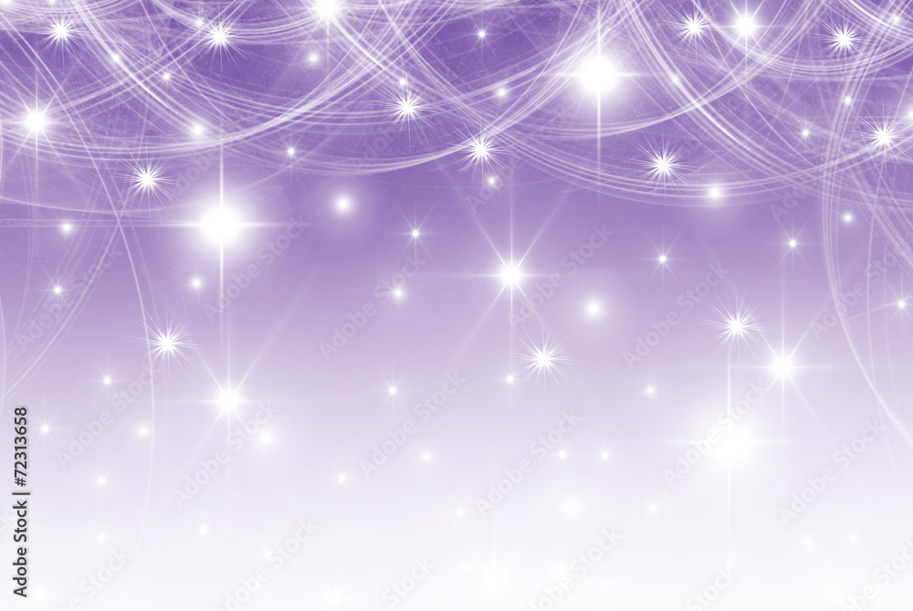 smooth violet  with stars background
