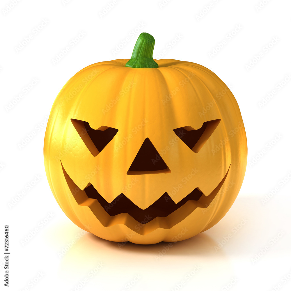 Halloween pumpkin 3d illustration Halloween pumpkin 3d illustration