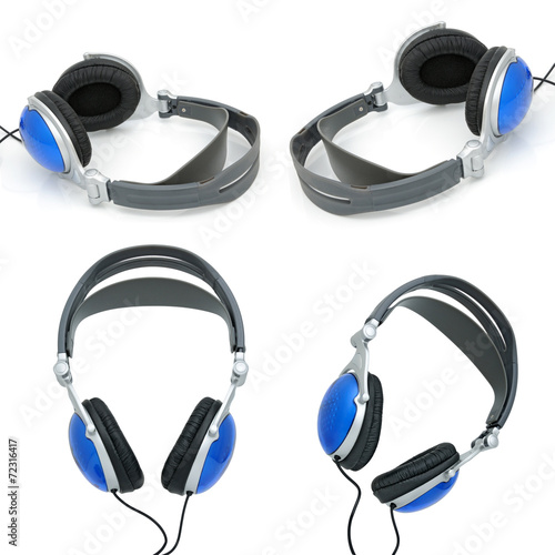 Stereo headphones for listening of qualitative music