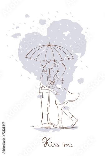Rendezvous in the rain