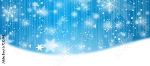 winter landschaft schnee banner blau