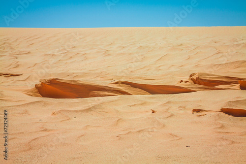  Sahara desert near Ong Jemel in Tozeur,Tunisia. photo