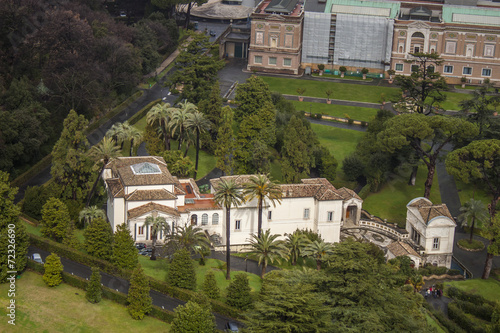 Cuadro en lienzo Rome, Italy. Pontiff residential