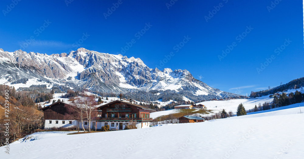 Winter in the Alps