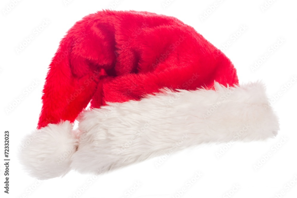 Close up of a santa hat Close up of a santa hat