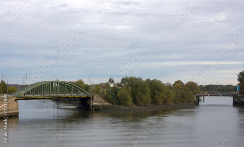 Wallpaper Mural Brücke-Kluetjenfelder Straße-III-Hamburg Torontodigital.ca