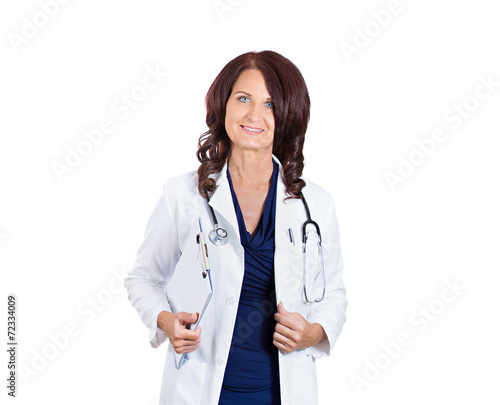  happy female doctor