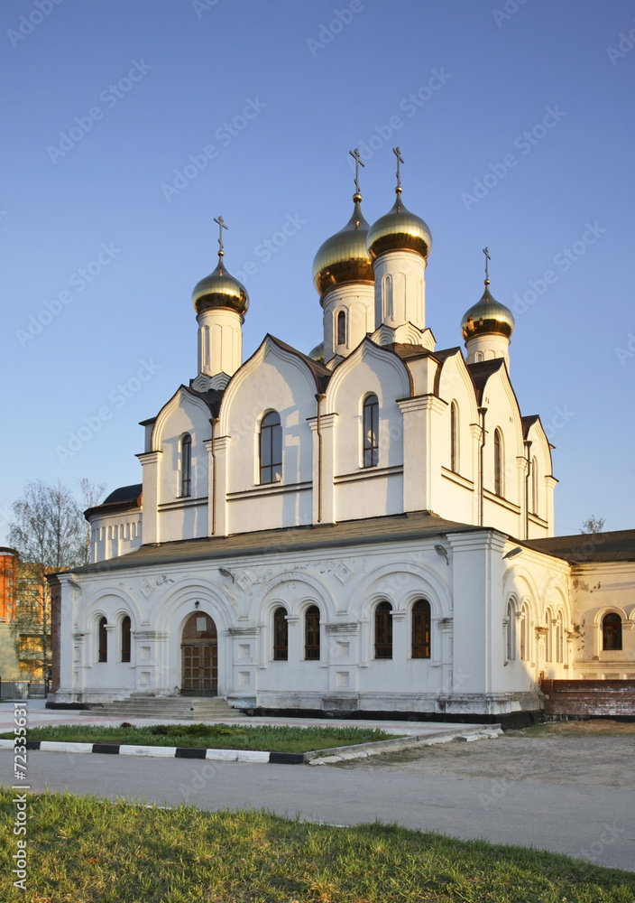 Saint John Baptist Church in Dubna. Russia