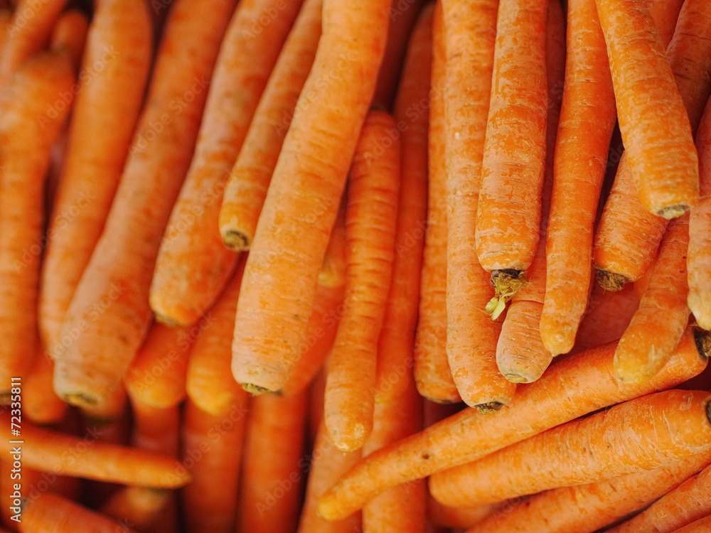 Fresh carrots