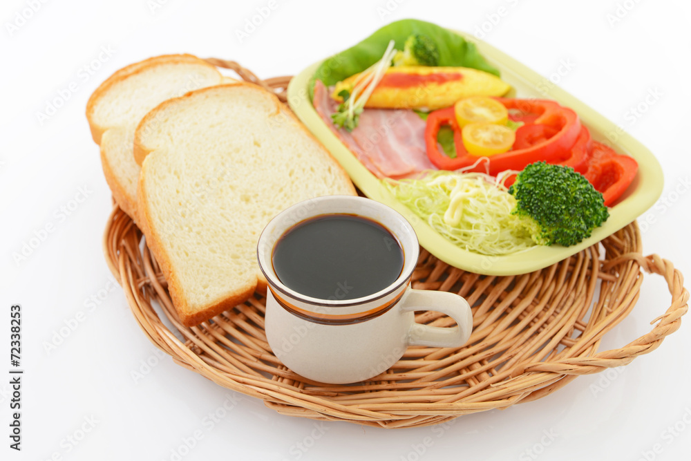 美味しそうな朝食 美味しそうな朝食