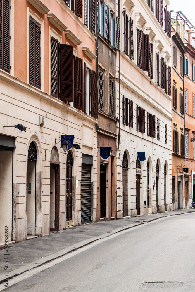 Old houses in Rome