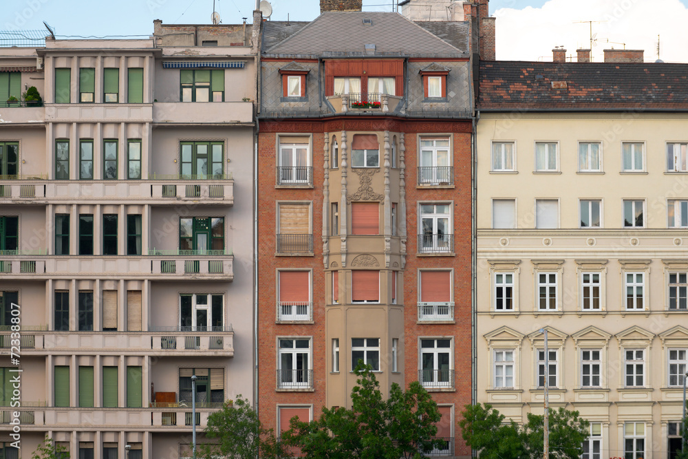 Closeup photo of a building