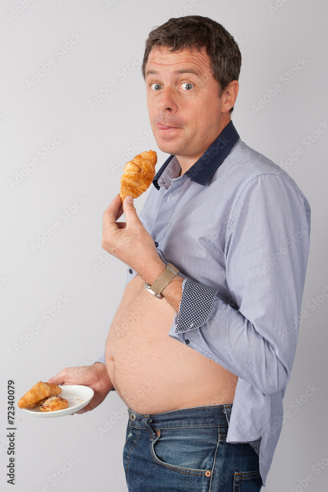 homme gros ventre Photos | Adobe Stock