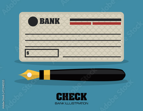 check bank design