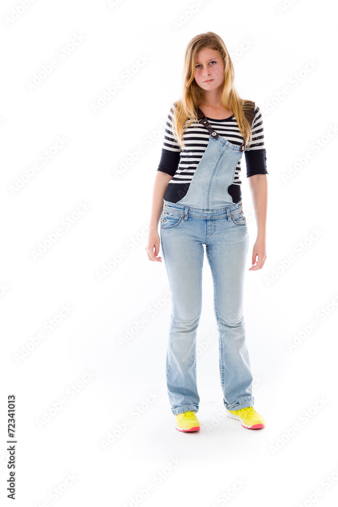 model isolated on plain background upset angry worried model isolated on plain background upset angry worried