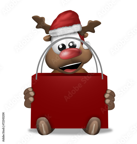 Merry Christmas red graphic...