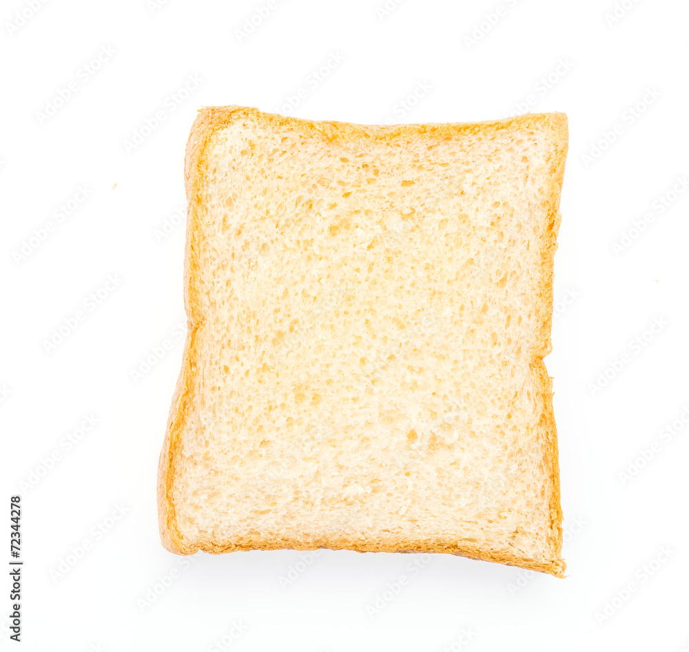 Bread isolated on white Bread isolated on white