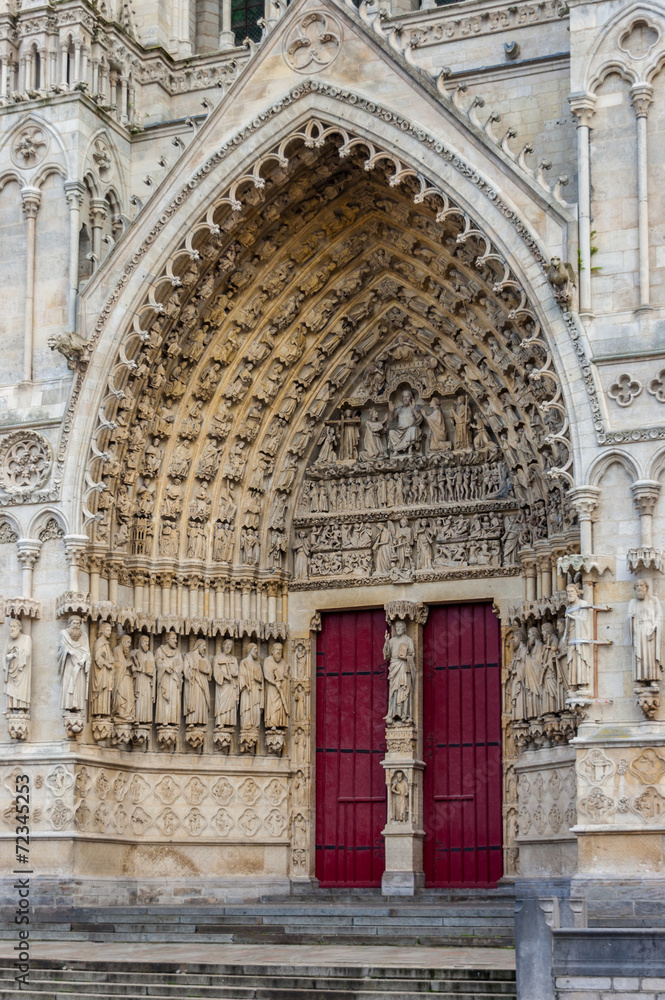 4481 Amiens- Cathédrale Notre-Dame - Portal