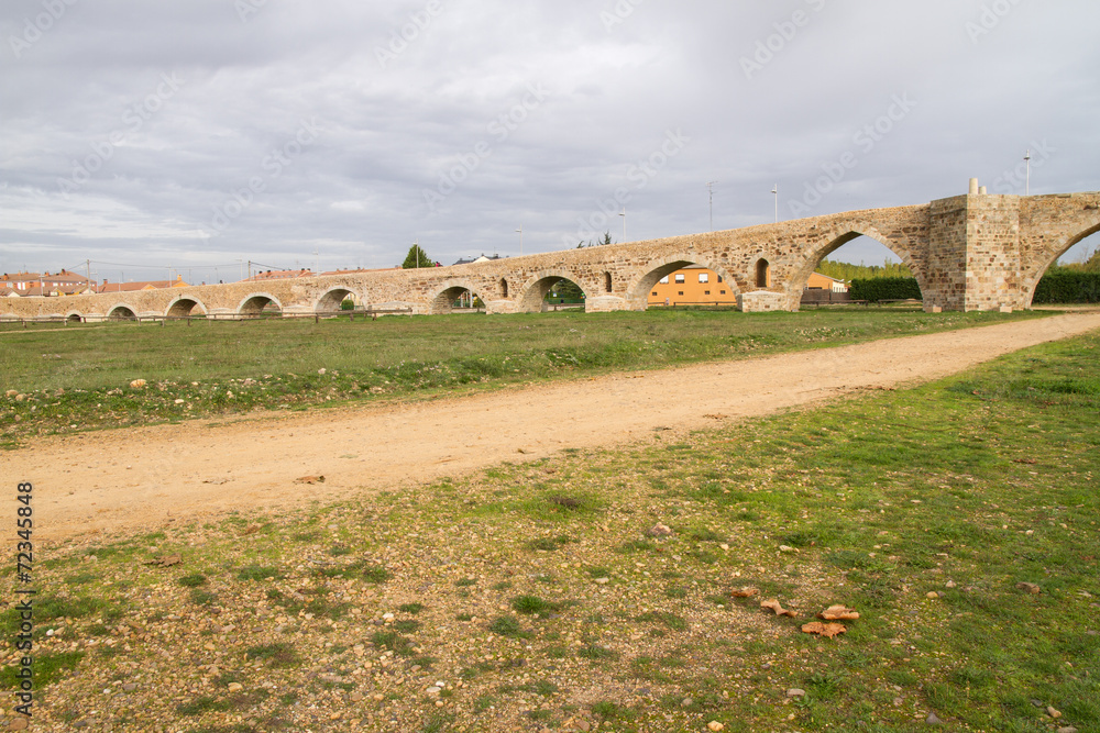 Puente del Paso Honroso, Hospital de Órbigo, León.