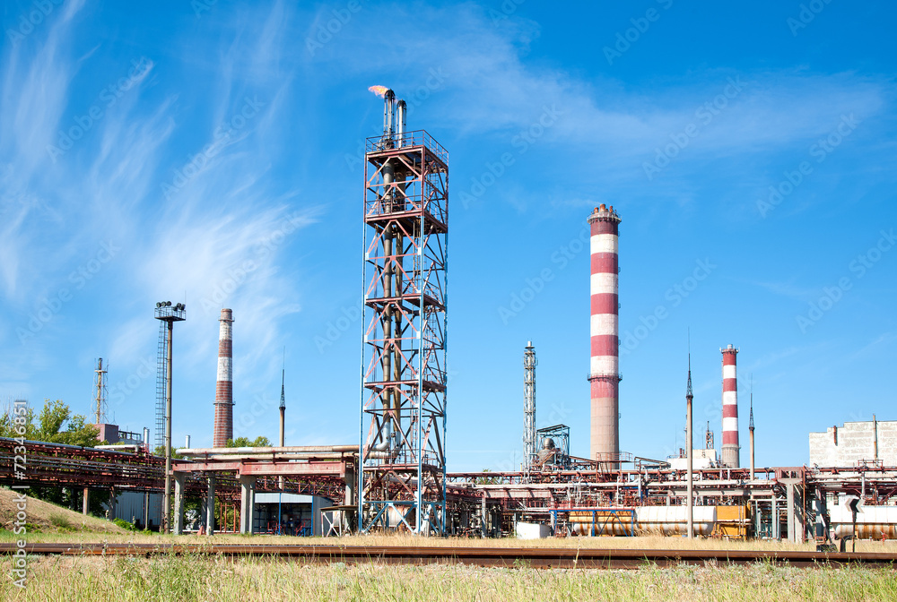chemical oil refining factory chemical oil refining factory