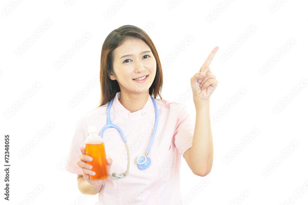 笑顔の看護師 笑顔の看護師