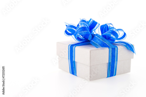 Gift box isolated on white background © siraphol
