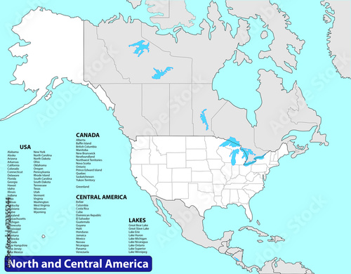 North and Central America