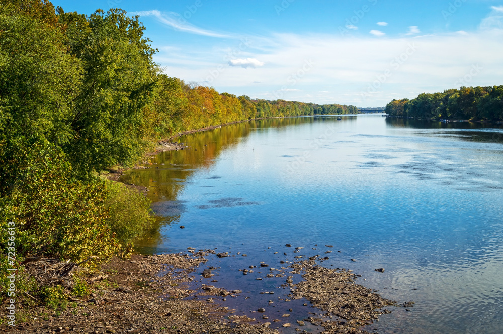 Shoreline Delaware River