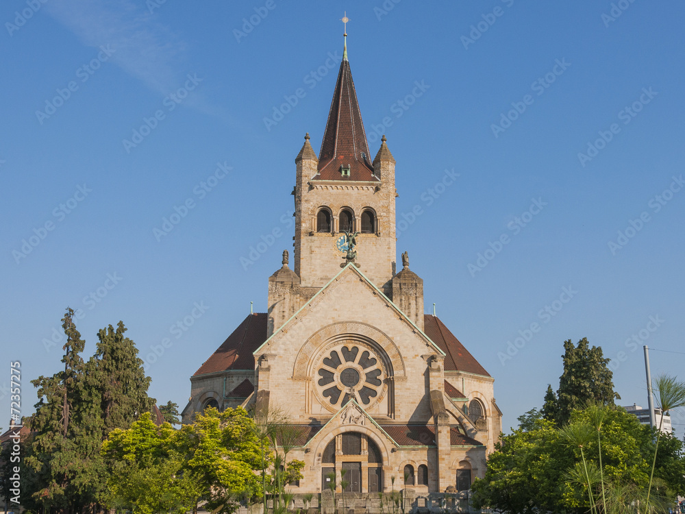 Basel, Basel-Stadt, Altstadt, Pauluskirche, Kirche, Schweiz