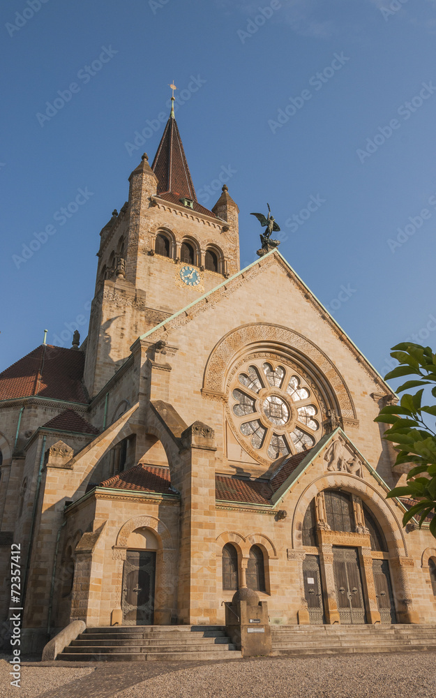 Basel, historische Altstadt, Kirche, Pauluskirche, Schweiz