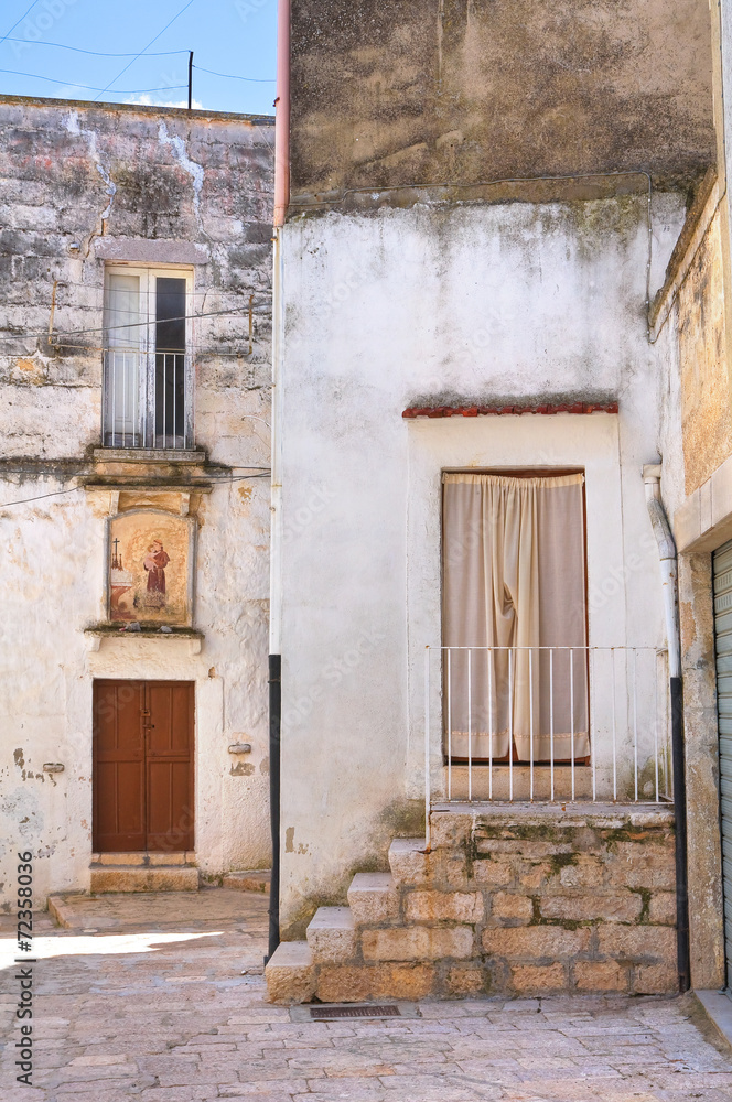 Alleyway. Minervino Murge. Puglia. Italy. Alleyway. Minervino Murge. Puglia. Italy.