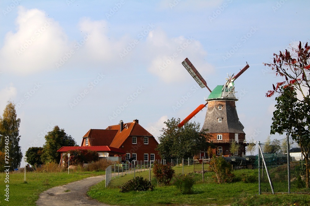 Naklejka premium Galerieholländermühle